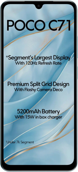 POCO C71 / Redmi A5 4G